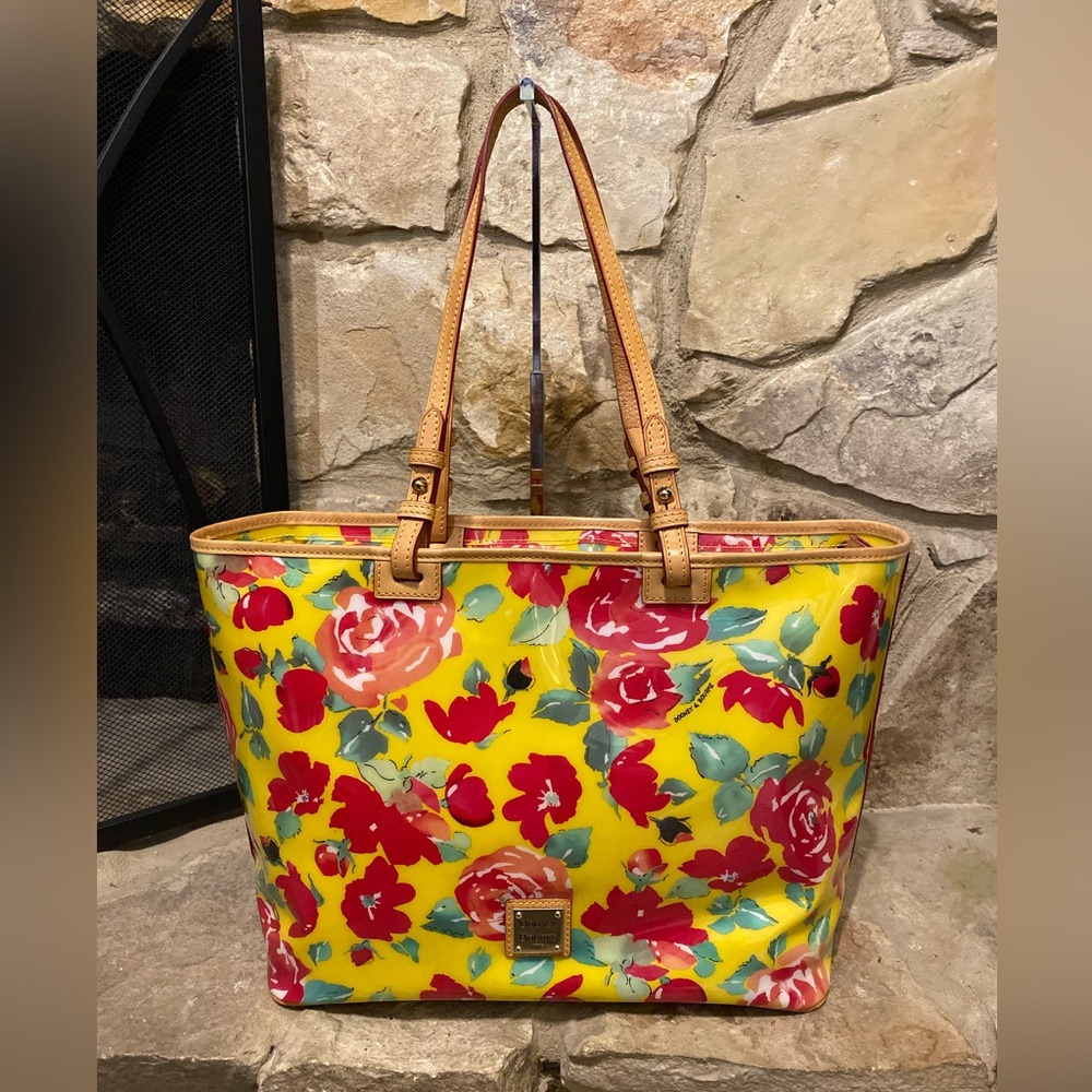 Dooney & Bourke Rose Garden Bloom Collection tote bag